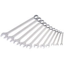 Elora 205 S11W 11 Piece Long Whitworth Combination Spanner Set 03157
