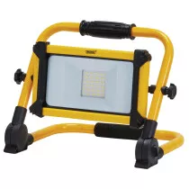 Draper 03182 Rechargeable Folding Site Light, 10W, 1100 Lumens 230V