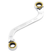Draper 03945 8243RMM Expert Hi Torq® Double Ring Ratchet S Shape Spanner, 15 X 17mm