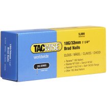 Tacwise 0398 18G/32mm Brad Nails Galvanised (Box of 5000)