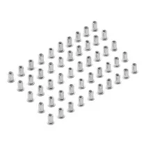 Draper 04051 RIVNUT4 Zinc Plated Threaded Insert Rivet Nuts, M4 X 0.7mm (Pack Of 50)