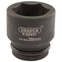 Draper 05018 419-MM Expert 38mm 3/4" Square Drive Hi Torq 6 Point Impact Socket