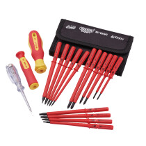 Draper 05776 965I/18 Expert 18 Piece VDE Approved Fully Insulated Interchangeable Blades