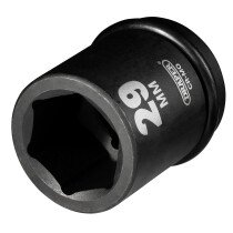Draper 05010 419-MM Expert 29mm 3/4" Square Drive Hi Torq 6 Point Impact Socket