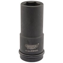 Draper 05055 419D-MM Expert 23mm 3/4" Square Drive Hi Torq 6 Point Deep Impact Socket