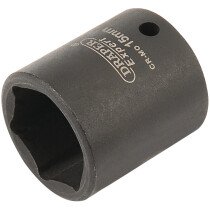 Draper 05062 406-MM Expert 15mm 1/4" Square Drive Hi Torq 6 Point Impact Socket