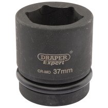 Draper 05117 425-MM Expert 37mm 1" Square Drive Hi Torq 6 Point Impact Socket