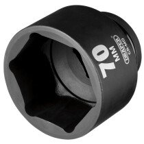 Draper 05131 425-MM Expert 70mm 1" Square Drive Hi Torq 6 Point Impact Socket