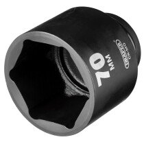 Draper 05159 425D-MM Expert 70mm 1" Square Drive Hi Torq 6 Point Deep Impact Socket