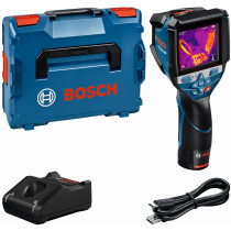 Bosch GTC 600 C Thermal Imaging Camera in L-Boxx with 12V 1.5 Ah Battery , WiFi Connectivity