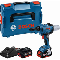 Bosch GRG 18V-16 C2 18V Brushless Rivet Gun 2 x 2.0Ah batteries in L-Boxx