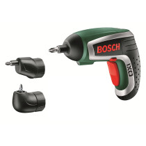 Bosch IXO V UPGRADEF 3.6V New Screwdriver with Angle & Off-Set Screw Adapter