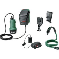 Bosch Garden Pump 18V-2000 18V Faster Garden Watering From a Rainwater Tank (1x2.5ah)