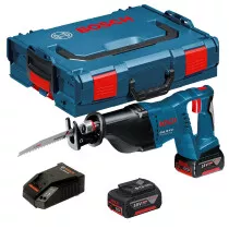 Bosch GSA 18 V-LI 18V Professional Reciprocating Saw 2x5.0Ah in L-BOXX