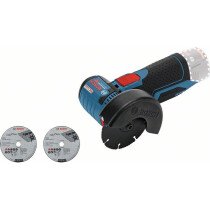 Bosch GWS 12V-76 V-EC Body Only 12V Brushless Mini Angle Grinder with 3 Cutting Disc in Carton