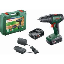 Bosch Ex Display UniversalDrill 18V Classic Green 18V Two Speed Drill Driver (1x1.5Ah) in Case