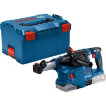 Bosch GBH 18V-22 Body Only 18v BRUSHLESS 2KG SDS+ Hammer Drill Vibration Control with GDE 18V-12 in L-Boxx