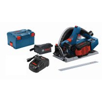 Bosch GKT 18V-52 GC 18v BITURBO BRUSHLESS Guide Rail Compatible Plunge Saw 1 x 5.5Ah ProCORE18V Connection ready in L-Boxx