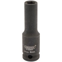 Draper 06881 409D-MMC Expert 8mm 3/8" Square Drive Hi Torq 6 Point Deep Impact Socket