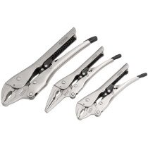 Draper 07103 Auto Locking Pliers Set (3 Piece)
