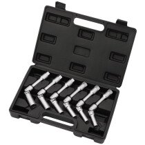 Draper 07118 Extra Long Glow Plug Socket Set, 3/8" Sq. Dr., 35mm (6 Piece)