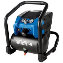 Draper 08093 D20 Body Only 20V Compressor, 4L