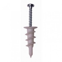 Fischer 42795 150 PDN Nylon Plasterboard  Fixing with 35mm Pan Headed Screw Pack of 100