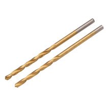 Draper 08855 DBTS Hss Titanium Nitride Coated Drill Bit, 1.0mm X 34mm (Pack Of 2)