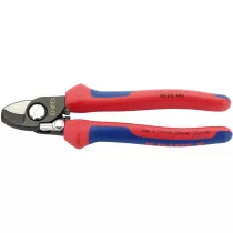 Knipex 95 22 165 165mm Copper or Aluminium Only Cable Shear with Sprung Heavy Duty Handles 09448
