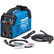 Clarke 6012100 120A MMA/TIG 120 Inverter Welder