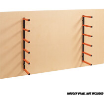 Clarke 7640030 CWMWR1 Wall Mounted Rack (Pair)