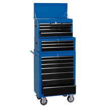Draper 11541 TC6D/TIC3D/RC7D 26" Combination Roller Cabinet and Tool Chest (16 Drawer)