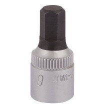 Elora 1455-IN 6mm 1/4" Square Drive Hexagon Screwdriver Socket 11127