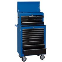 Draper 11533 RC9D/TC6D 26" Combination Roller Cabinet and Tool Chest (15 Drawer)