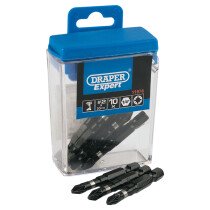 Draper 11674 IBPZ2/50 No.2 PZ x 50mm Type Impact Bits (10 Piece)