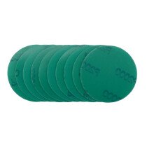 Draper 11952 SDWOD75 Wet And Dry Sanding Discs With Hook And Loop, 75mm, 2000 Grit (Pack Of 10)