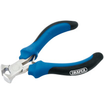 Draper 12535 MPECSG 100mm Soft Grip End Cutting Mini Pliers