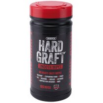 Draper 12434 Hard Graft Multipurpose Smooth Wipes Tub of 80
