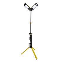 Draper 13885 SMD LED Rechargeable Tripod Site Light, 50W, 5000 Lumens 230V