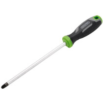 Draper 13910 Pozi Soft Grip Screwdriver, PZ4 x 200mm