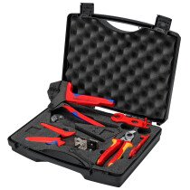 KNIPEX 97 91 04 V01 Tool Case For Photovoltaics 13168 For Solar Cable Connectors MC4 (Multi-Contact)