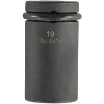 Makita 134832-4 Impact Socket 19mm x 52mm, 1/2" Square Drive