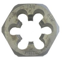 Presto 1.3/8" BSW Hexagon Die Nut HSS