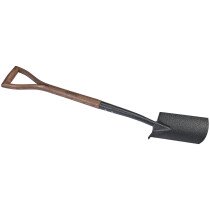 Draper 14305 A520EH/I Carbon Steel Border Spade with Ash Handle