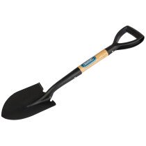 Draper 15072 MSRP Round Point Mini Shovel with Wood Shaft