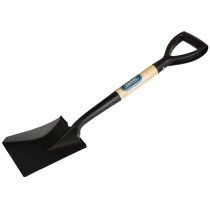 Draper 15073 MSSM Square Mouth Mini Shovel with Wood Shaft