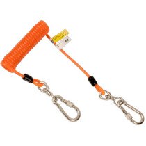 Bahco 439000003 Coiled Lanyard for 3kg with Swivel Carabiners