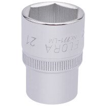 Elora 771-LM 21mm 1/2" Square Drive Hexagon Socket 15310