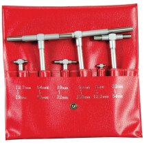 Mitutoyo 155-905 Metric Telescoping Gauge Set 8-150mm (Set of 6)