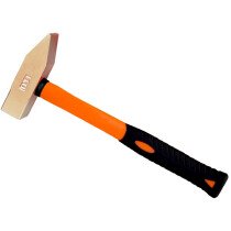 Bahco NSB504-200-FB Non Sparking Copper Beryllium Machinists Hammer with Fibreglass Handle 200g x 280mm